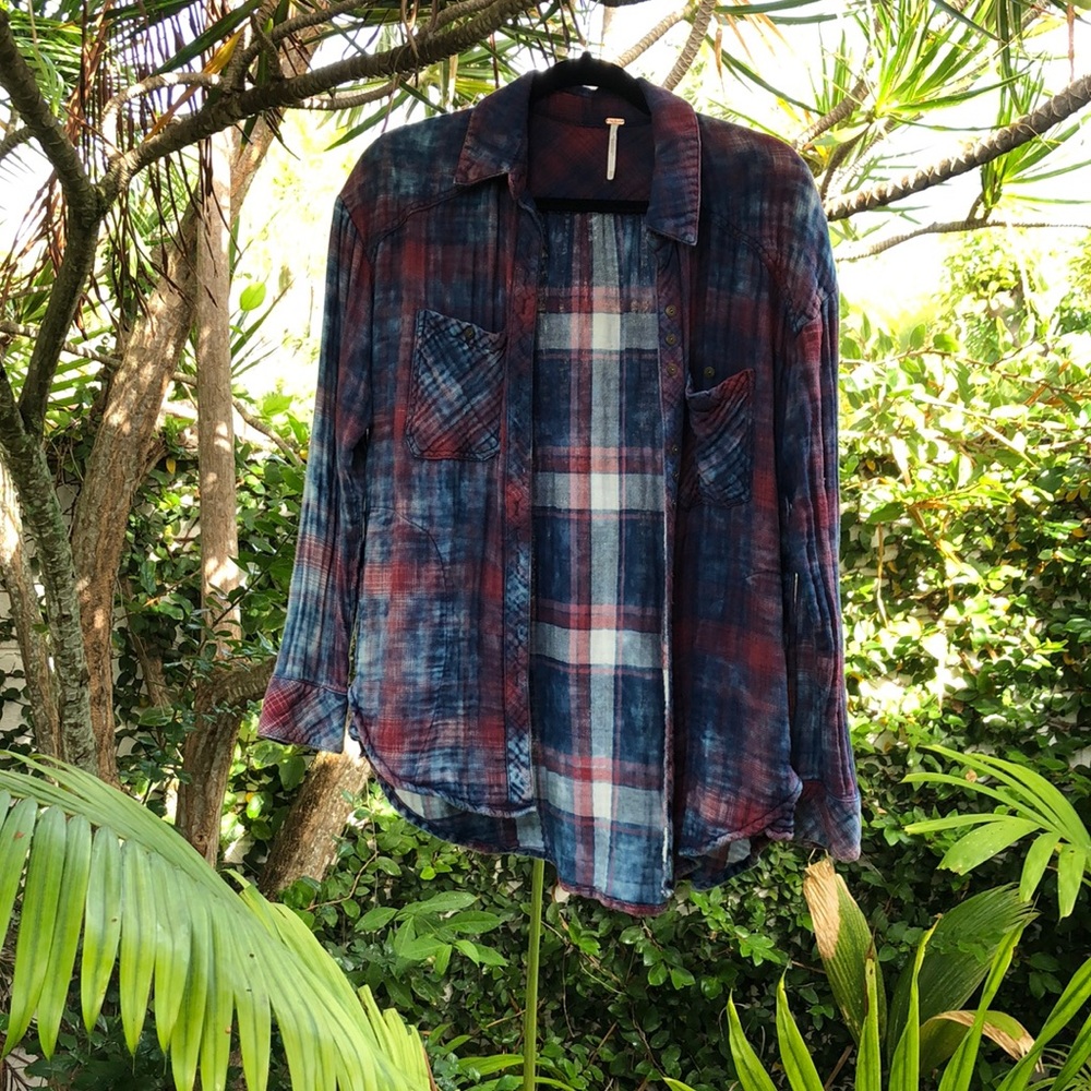 COPY - Free people flannel button down
